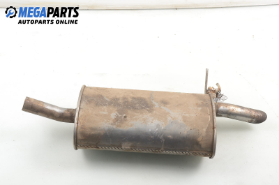 Hinterer schalldämpfer for Renault Kangoo 1.9 D, 54 hp, lkw, 2002
