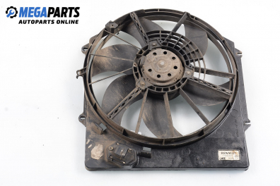 Radiator fan for Renault Clio II 1.2, 58 hp, hatchback, 5 doors, 1999