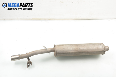 Rear muffler for Fiat Tempra 1.8 i.e., 103 hp, sedan, 1993