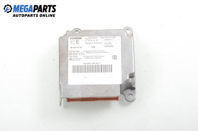 Airbag module for Peugeot 307 1.6 16V, 109 hp, hatchback automatic, 2002