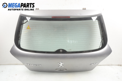 Heckklappe for Peugeot 307 1.6 16V, 109 hp, hecktür, 5 türen automatic, 2002