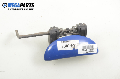Outer handle for Peugeot 206 1.4, 75 hp, hatchback, 3 doors, 2001, position: right