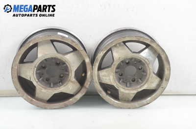 Alloy wheels for Fiat Fiorino (1980-2000) 13 inches, width 5.5 (The price is for two pieces)
