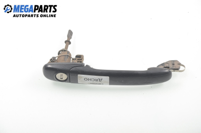 Mâner exterior for Volkswagen Polo (6N/6N2) 1.4 16V, 75 hp, 3 uși, 2001, position: dreapta