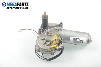 Front wipers motor for Ford Fiesta III 1.4, 73 hp, 1989, position: rear