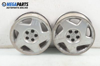 Alloy wheels for Peugeot 806 (1994-2000) 15 inches, width 6.5 (The price is for two pieces)