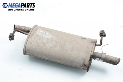 Rear muffler for Ford Ka 1.3, 60 hp, 1999