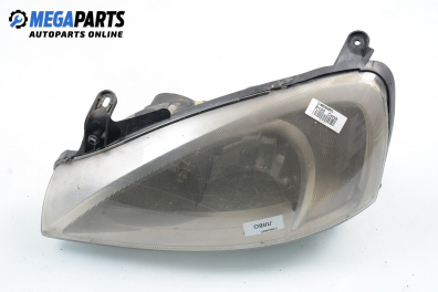 Headlight for Opel Corsa C 1.2, 75 hp, 3 doors, 2001, position: left