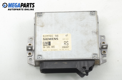 ECU for Opel Vectra B 1.8 16V, 115 hp, combi, 1997
