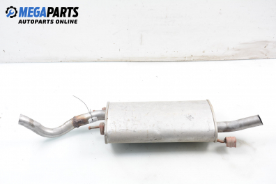 Rear muffler for Ford Fiesta IV 1.2 16V, 75 hp, 1996