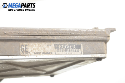 ECU for Rover 400 1.4 Si, 103 hp, hatchback, 5 uși, 1998