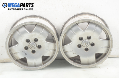 Alloy wheels for Renault Safrane (1992-2000) 15 inches, width 6.5 (The price is for two pieces)