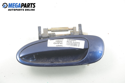 Outer handle for Toyota Avensis 2.0 D-4D, 110 hp, sedan, 2002, position: rear - left