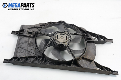 Ventilator radiator for Renault Laguna II (X74) 1.9 dCi, 120 hp, hatchback, 2002