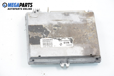 ECU for Renault Clio I 1.2, 58 hp, 5 doors, 1992