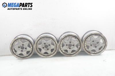 Alloy wheels for Audi 80 (B3) (1986-1991) 14 inches, width 6 (The price is for the set)