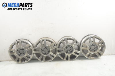Alloy wheels for Ford Fiesta IV (1995-2002) 14 inches, width 5 (The price is for the set)