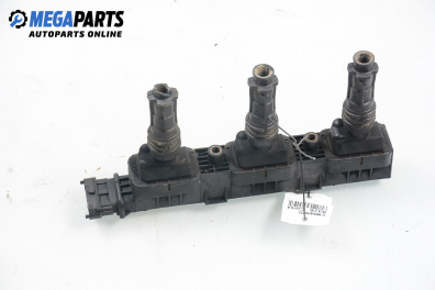 Ignition coil for Opel Corsa B 1.0 12V, 54 hp, 2000
