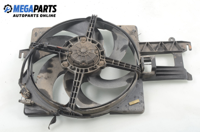 Radiator fan for Ford Escort / Orion 1.8 D, 60 hp, sedan, 1991