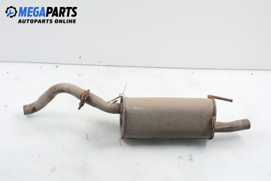 Muffler for Opel Corsa B 1.4, 60 hp, 1993