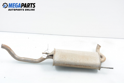 Hinterer schalldämpfer for Volkswagen Polo (6N/6N2) 1.3, 55 hp, hecktür, 1995