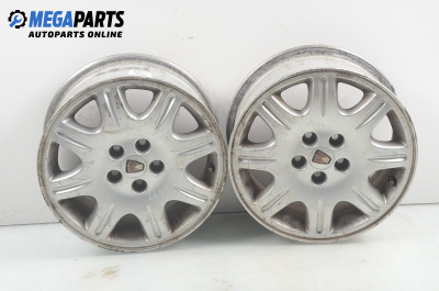 Alloy wheels for Rover 75 (1998-2005) 15 inches, width 6 (The price is for two pieces)