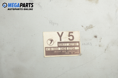 ECU for Subaru Legacy 2.5 AWD, 156 hp, sedan automatic, 2001