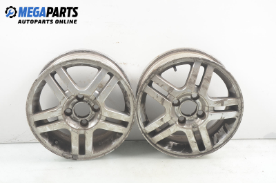 Alufelgen for Ford Focus I (1998-2004) 15 inches, width 6 (Preis für zwei stücke)