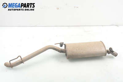 Rear muffler for Renault Clio I 1.4, 75 hp, 1998