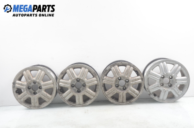 Alloy wheels for Daewoo Nexia (1995-1999) 14 inches, width 5.5 (The price is for the set)