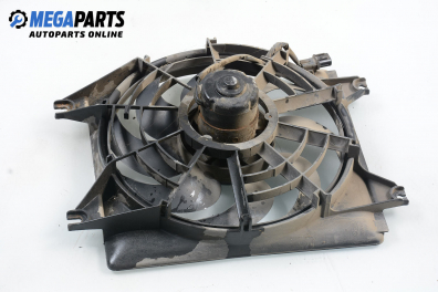 Radiator fan for Hyundai Accent 1.5 12V, 88 hp, sedan, 1997