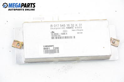 Modul de comandă ABS for Mercedes-Benz C-Class 202 (W/S) 2.0, 136 hp, combi, 1996