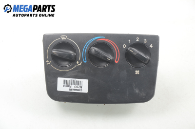 Panel heating for Ford Fiesta IV 1.3, 60 hp, 5 doors, 1998