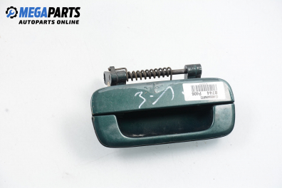 Outer handle for Peugeot 406 2.1 12V TD, 109 hp, sedan, 1998, position: rear - left