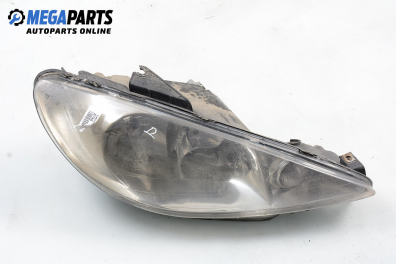 Headlight for Peugeot 206 1.4 HDi, 68 hp, truck, 2008, position: right