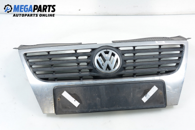 Grill for Volkswagen Passat (B6) 2.0 16V TDI, 140 hp, sedan, 2005