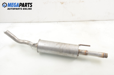 Muffler for Opel Astra F 1.7 TDS, 82 hp, station wagon, 1994