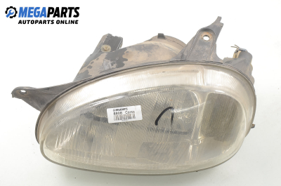 Headlight for Opel Corsa B 1.0 12V, 54 hp, 3 doors, 1998, position: left