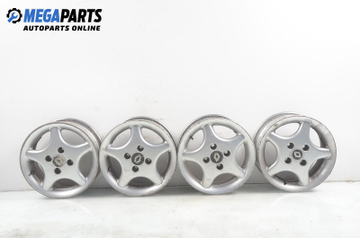 Alloy wheels for Renault Clio I (1990-1998) 13 inches, width 5.5 (The price is for the set)
