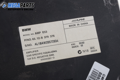 Funkverstärker for BMW X5 (E53) 3.0 d, 184 hp automatic, 2002