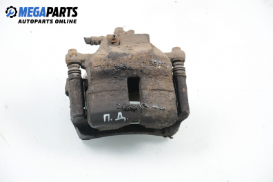 Etrier de frână for Nissan Almera (N16) 2.2 Di, 110 hp, hatchback, 5 uși, 2001, position: dreaptă - fața