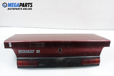 Boot lid for Renault 19 1.4, 75 hp, sedan, 1993