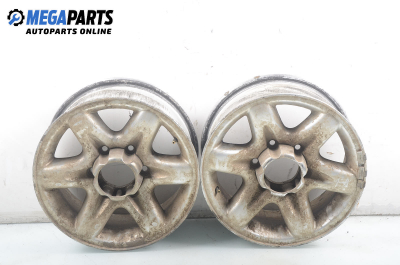 Alloy wheels for Opel Frontera A (1991-1998) 16 inches, width 7 (The price is for two pieces)