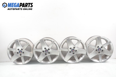 Alloy wheels for Saab 9-5 (1997-2010) 17 inches, width 7 (The price is for the set)