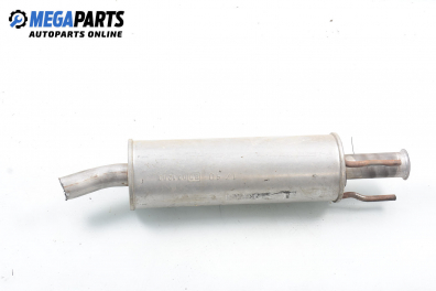 Muffler for Opel Astra F 1.4, 60 hp, station wagon, 1993