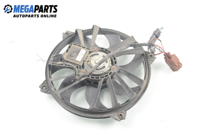 Radiator fan for Peugeot 407 1.6 HDi, 109 hp, sedan, 2005