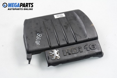 Engine cover for Peugeot 407 1.6 HDi, 109 hp, sedan, 2005