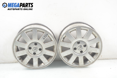Alloy wheels for Renault Megane Scenic (1996-2003) 16 inches, width 7 (The price is for two pieces)