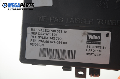 BSI module for Citroen Xsara Picasso 2.0 HDi, 90 hp, 2002