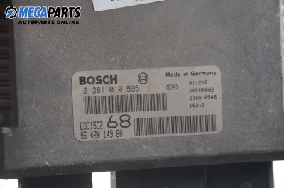 ECU for Citroen Xsara Picasso 2.0 HDi, 90 hp, 2002